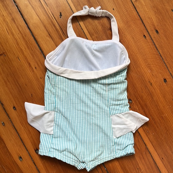 Janie and Jack Retro Style Swimsuit - Picture 3 of 3